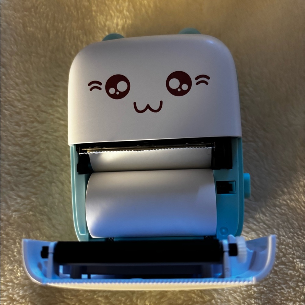 Blue Portable Mini Printer - Picture 9 of 11